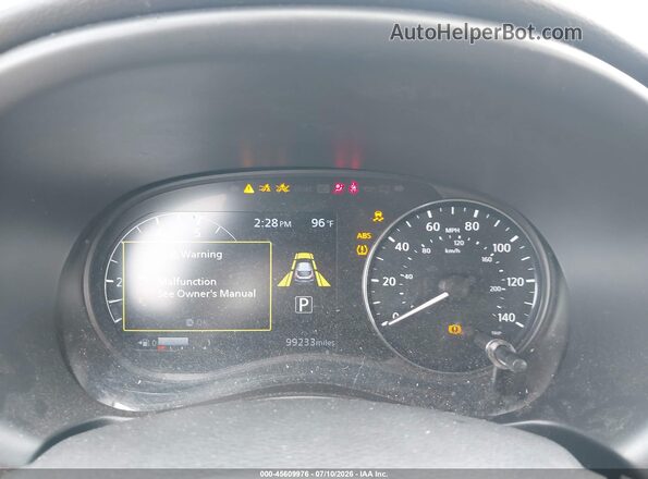 3N1CP5CV4ML505497 2021 NISSAN KICKS White Вид задніх сидінь