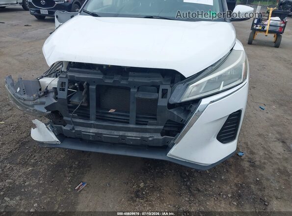 3N1CP5CV4ML505497 2021 NISSAN KICKS White Вид спереду