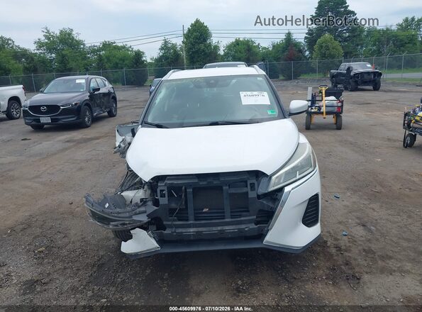 3N1CP5CV4ML505497 2021 NISSAN KICKS White Вид щитка приладів