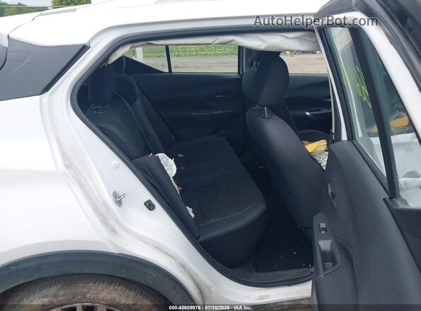3N1CP5CV4ML505497 2021 NISSAN KICKS White Вид наклейки з VIN-кодом