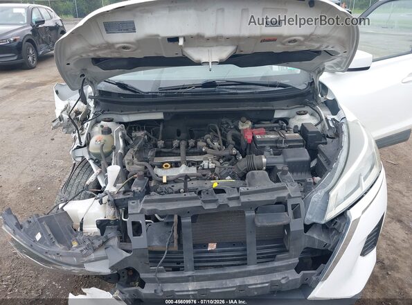 3N1CP5CV4ML505497 2021 NISSAN KICKS White Вид ззаду