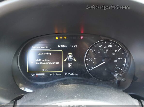 3N1CP5CV4ML516709 2021 NISSAN KICKS Black Rear seats view