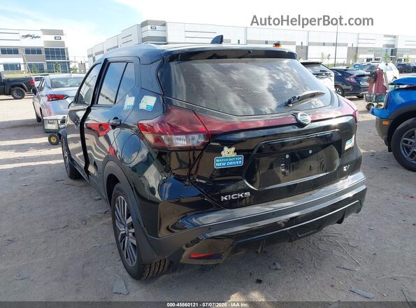 3N1CP5CV4ML516709 2021 NISSAN KICKS Black Rear left
