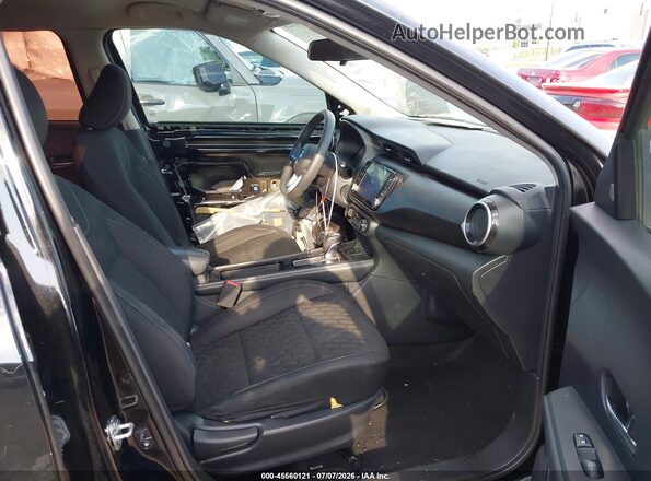 3N1CP5CV4ML516709 2021 NISSAN KICKS Black Front interior view
