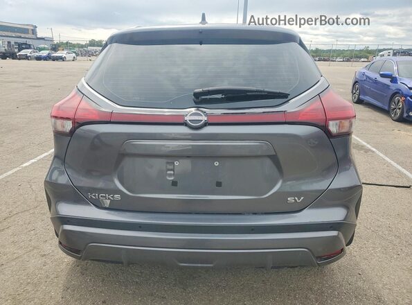 3N1CP5CV4NL496480 2022 NISSAN KICKS Gray უკანა ხედი