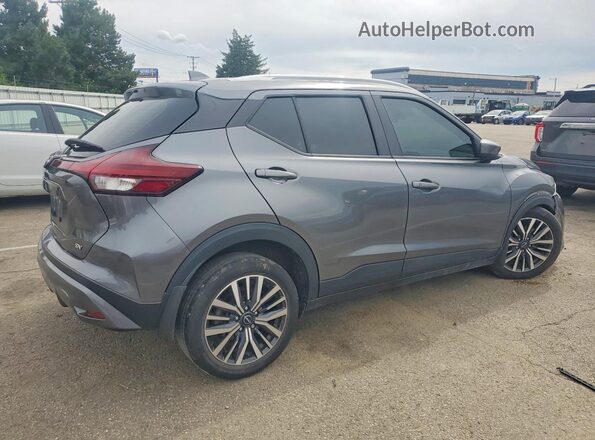 3N1CP5CV4NL496480 2022 NISSAN KICKS Gray უკანა მარჯვენა