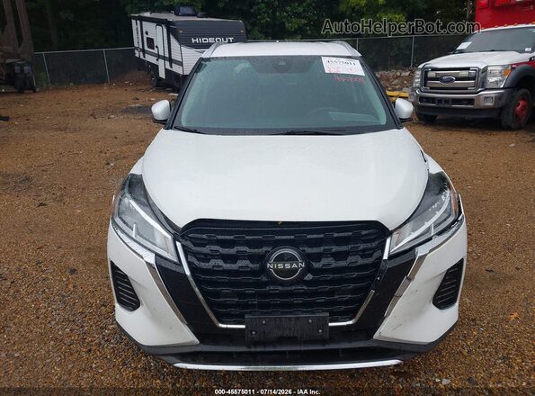 3N1CP5CV4NL518641 2022 NISSAN KICKS White ხელსაწყოთა პანელის ხედი