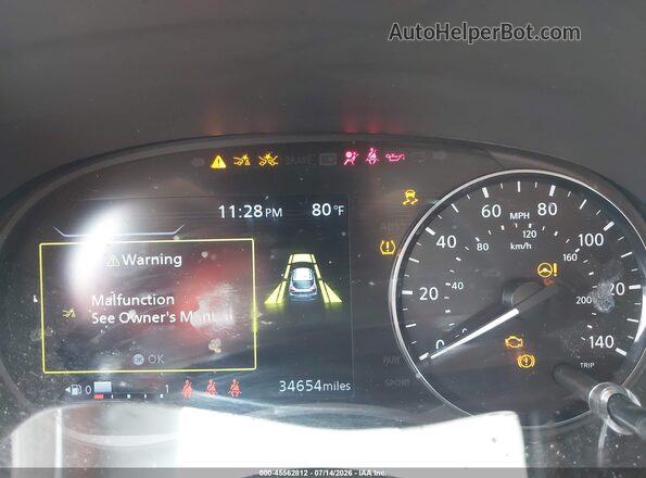 3N1CP5CV4PL468147 2023 NISSAN KICKS White Հետևի նստատեղերի տեսք