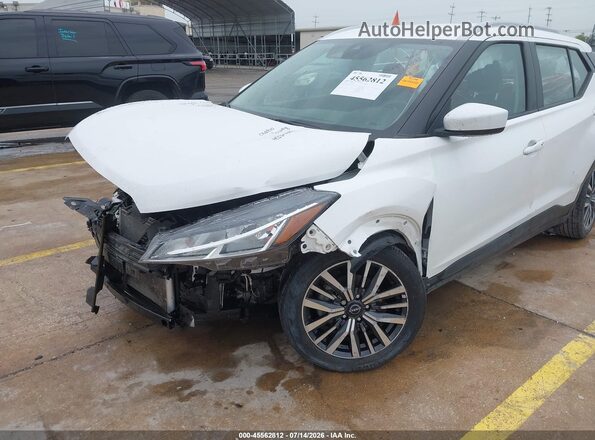 3N1CP5CV4PL468147 2023 NISSAN KICKS White Դիմացի տեսք