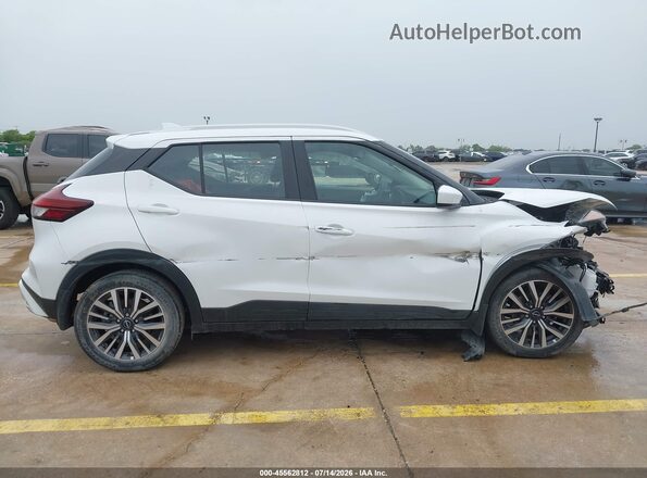 3N1CP5CV4PL468147 2023 NISSAN KICKS White Սալոնի 360 աստիճան տեսք