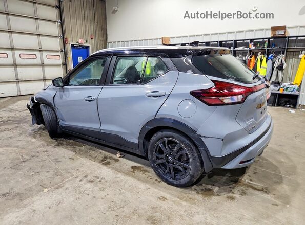 3N1CP5CV4RL472315 2024 NISSAN KICKS Blue Trasero izquierdo