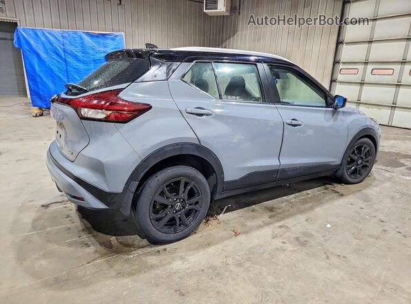 3N1CP5CV4RL472315 2024 NISSAN KICKS Blue Trasero derecho