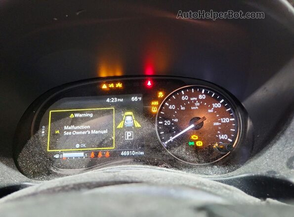 3N1CP5CV4RL472315 2024 NISSAN KICKS Blue Vista del cuadro de instrumentos