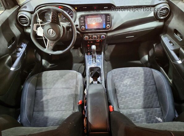 3N1CP5CV4RL472315 2024 NISSAN KICKS Blue Vista del salpicadero