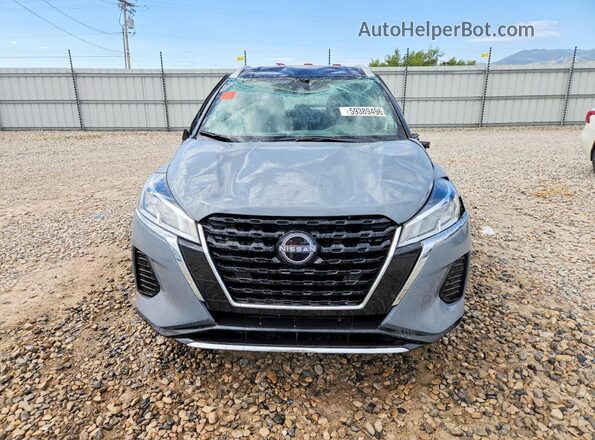 3N1CP5CV4RL485923 2024 NISSAN KICKS Gray Front view