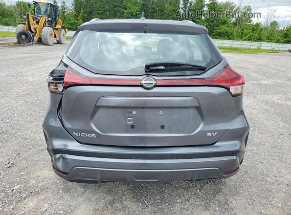 3N1CP5CV4RL508746 2024 NISSAN KICKS Gray Rear view