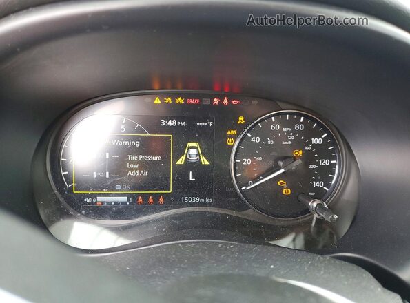 3N1CP5CV4RL508746 2024 NISSAN KICKS Gray Instrument cluster view