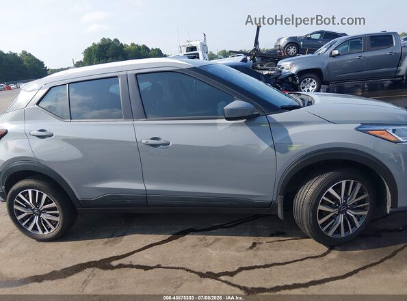 3N1CP5CV4RL526454 2024 NISSAN KICKS Gray უკანა სალონის ხედი