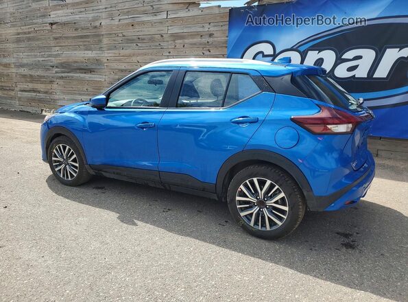 3N1CP5CV4SL510485 2025 NISSAN KICKS Blue უკანა მარცხენა