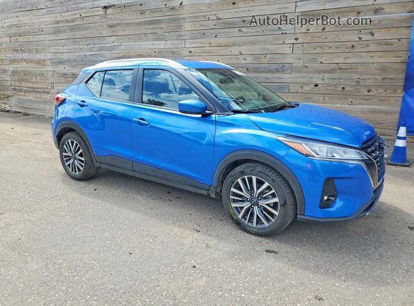 3N1CP5CV4SL510485 2025 NISSAN KICKS Blue წინა მარჯვენა