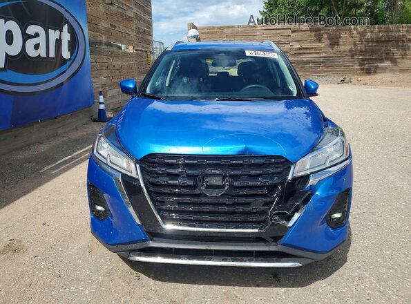 3N1CP5CV4SL510485 2025 NISSAN KICKS Blue წინა ხედი
