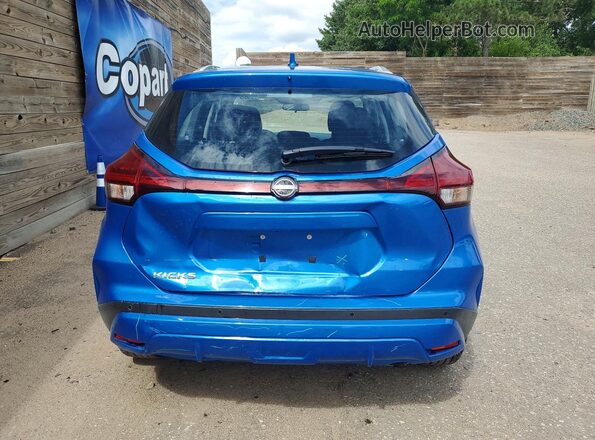 3N1CP5CV4SL510485 2025 NISSAN KICKS Blue უკანა ხედი