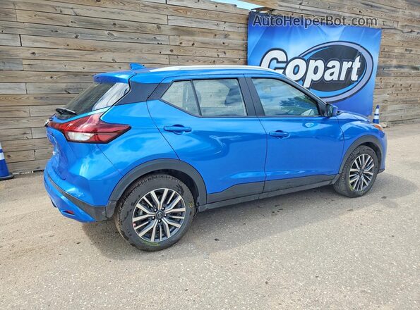 3N1CP5CV4SL510485 2025 NISSAN KICKS Blue უკანა მარჯვენა