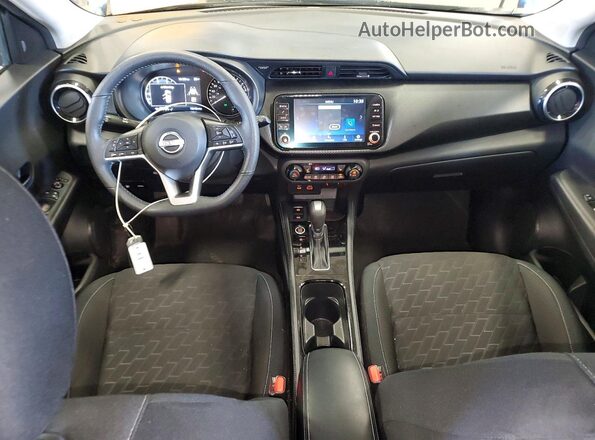 3N1CP5CV4SL510485 2025 NISSAN KICKS Blue წინა პანელის ხედი