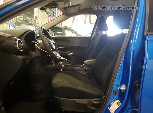 3N1CP5CV4SL510485 2025 NISSAN KICKS Blue წინა სალონის ხედი