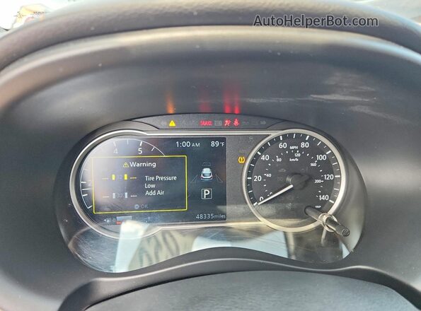 3N1CP5CV5LL515423 2020 NISSAN KICKS Orange Вид щитка приладів