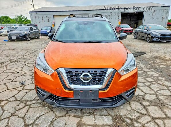 3N1CP5CV5LL515423 2020 NISSAN KICKS Orange Вид спереду