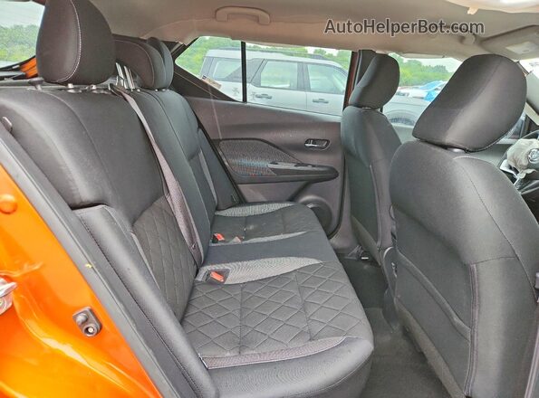 3N1CP5CV5LL515423 2020 NISSAN KICKS Orange Вид задніх сидінь