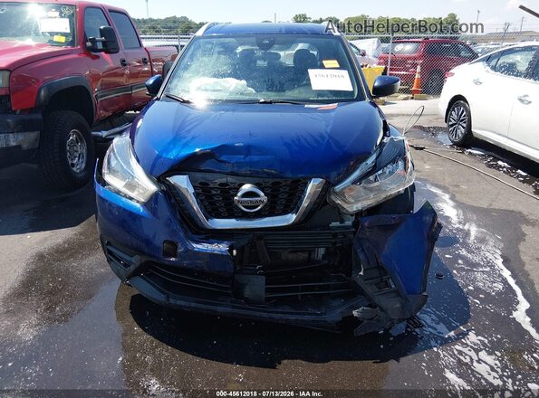 3N1CP5CV5LL518614 2020 NISSAN KICKS Blue წინა ხედი