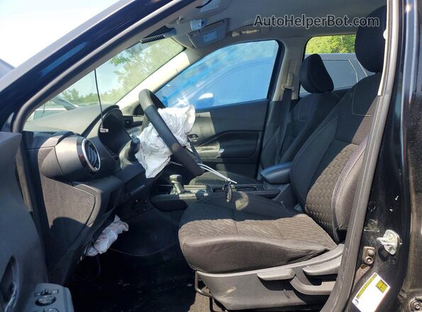 3N1CP5CV5ML501068 2021 NISSAN KICKS Черный Вид салона спереди
