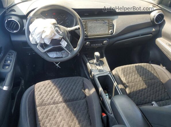 3N1CP5CV5ML501068 2021 NISSAN KICKS Черный Вид панели приборов