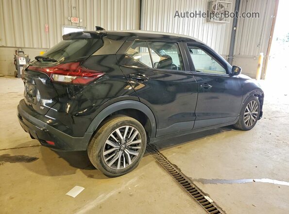 3N1CP5CV5ML501068 2021 NISSAN KICKS Черный Задняя правая четверть