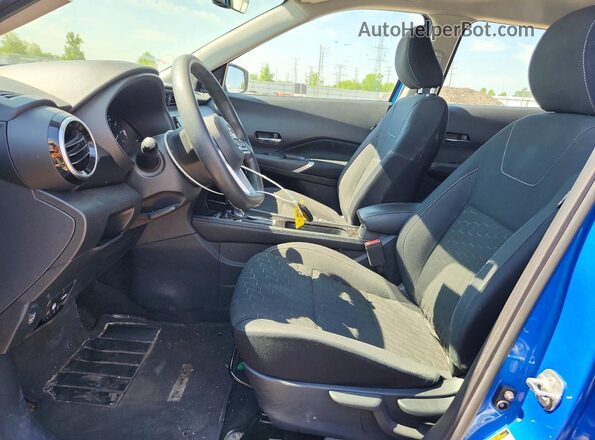 3N1CP5CV5NL475671 2022 NISSAN KICKS Blue Սալոնի դիմացի տեսք