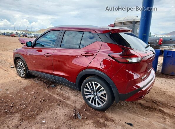3N1CP5CV5NL480238 2022 NISSAN KICKS Red Задня ліва чверть