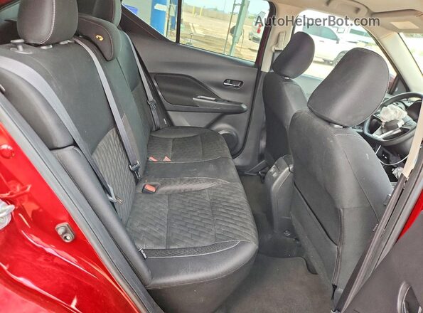 3N1CP5CV5NL480238 2022 NISSAN KICKS Red Вид задньої частини салону