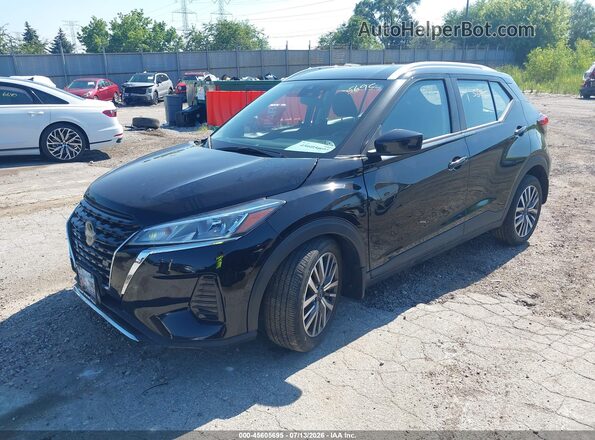 3N1CP5CV5NL526408 2022 NISSAN KICKS Black Przód lewy