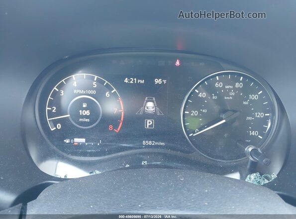 3N1CP5CV5NL526408 2022 NISSAN KICKS Black Widok tylnych siedzeń