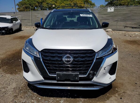 3N1CP5CV5PL494496 2023 NISSAN KICKS White Widok z przodu