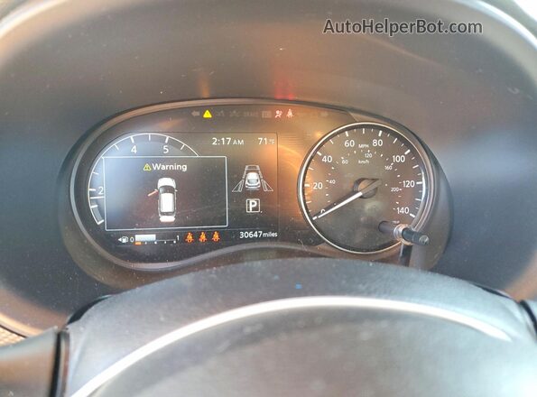 3N1CP5CV5PL494496 2023 NISSAN KICKS White Widok zestawu wskaźników