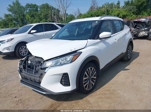 3N1CP5CV5RL492511 2024 NISSAN KICKS White Передня ліва чверть