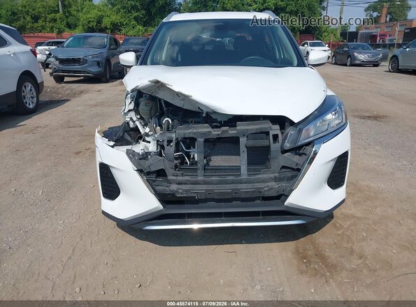 3N1CP5CV5RL492511 2024 NISSAN KICKS White Вид щитка приладів
