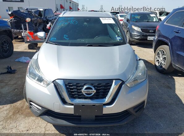 3N1CP5CV6LL526690 2020 NISSAN KICKS Silver Instrument cluster view