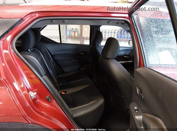 3N1CP5CV6LL569717 2020 NISSAN KICKS Red Vista de la etiqueta del VIN