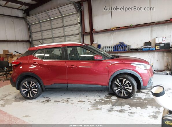 3N1CP5CV6LL569717 2020 NISSAN KICKS Red Vista interior trasera