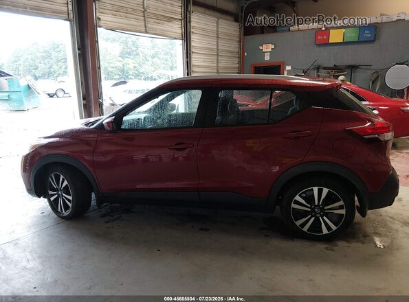 3N1CP5CV6LL569717 2020 NISSAN KICKS Red Vista interior de 360 grados