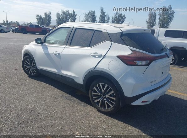 3N1CP5CV6ML491117 2021 NISSAN KICKS Белый Задняя левая четверть